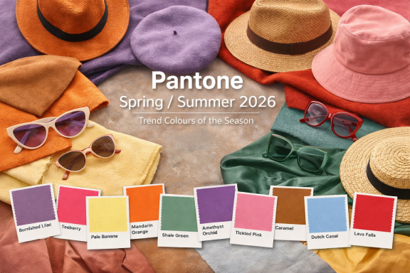 Кольори сезону весна–літо 2026: звіт Pantone для модної індустрії
