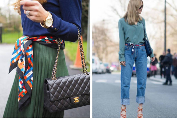 Як носити хустку, щоб виглядати модно та ефектно?