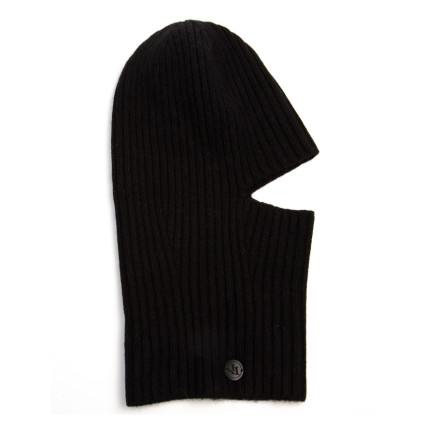 Балаклава мужская шерсть черная JACOB 963-611