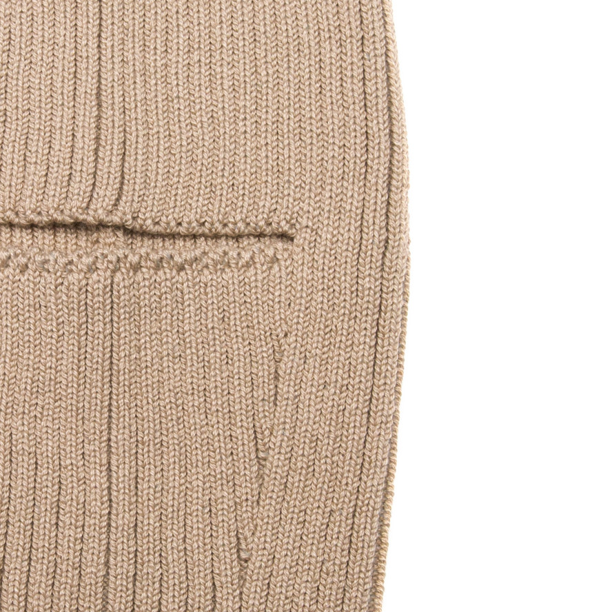 Балаклава мужская хлопок с акрилом бежевая KYLE 000-957, фото 2