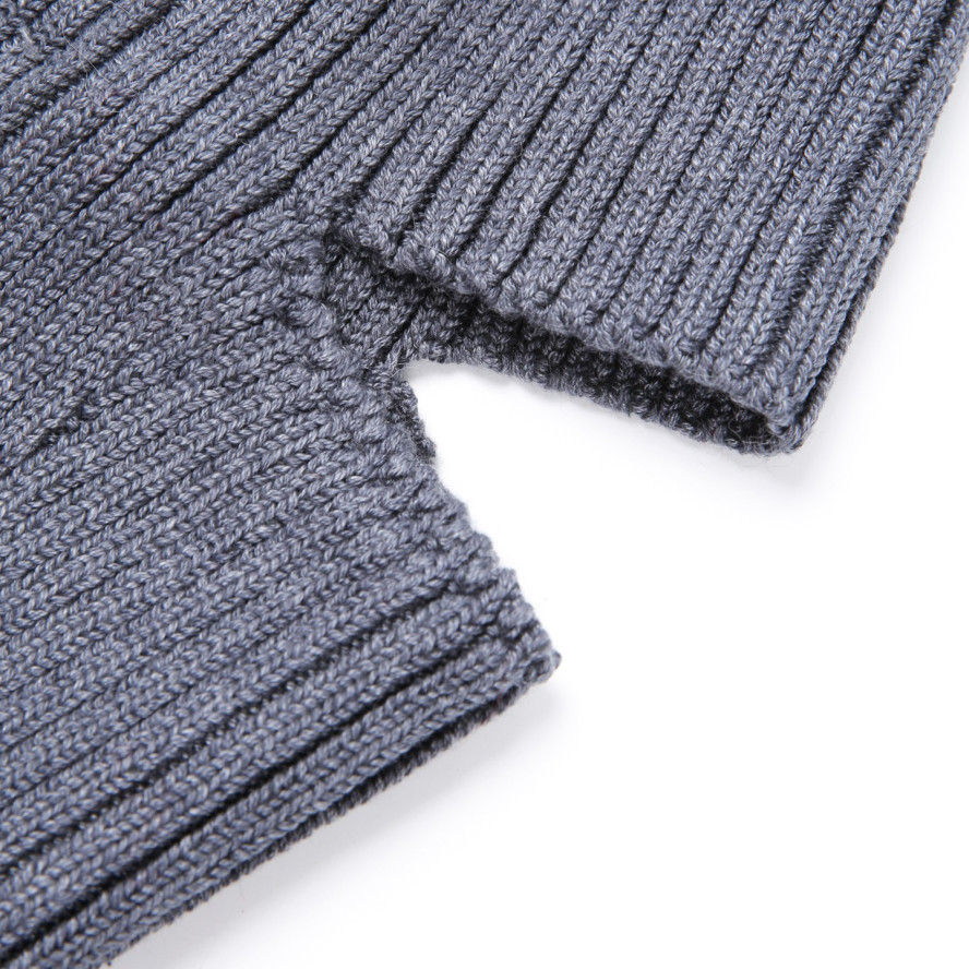 Балаклава жіноча бавовна з акрилом сіра KYLE 000-971, фото 3