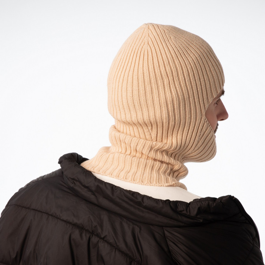 Балаклава мужская хлопок с акрилом бежевая KYLE 000-988, фото 5