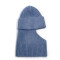 Шапка-балаклава жіноча ангора синя НІКА 575-417