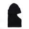 Шапка-балаклава жіноча ангора чорна НІКА 575-424