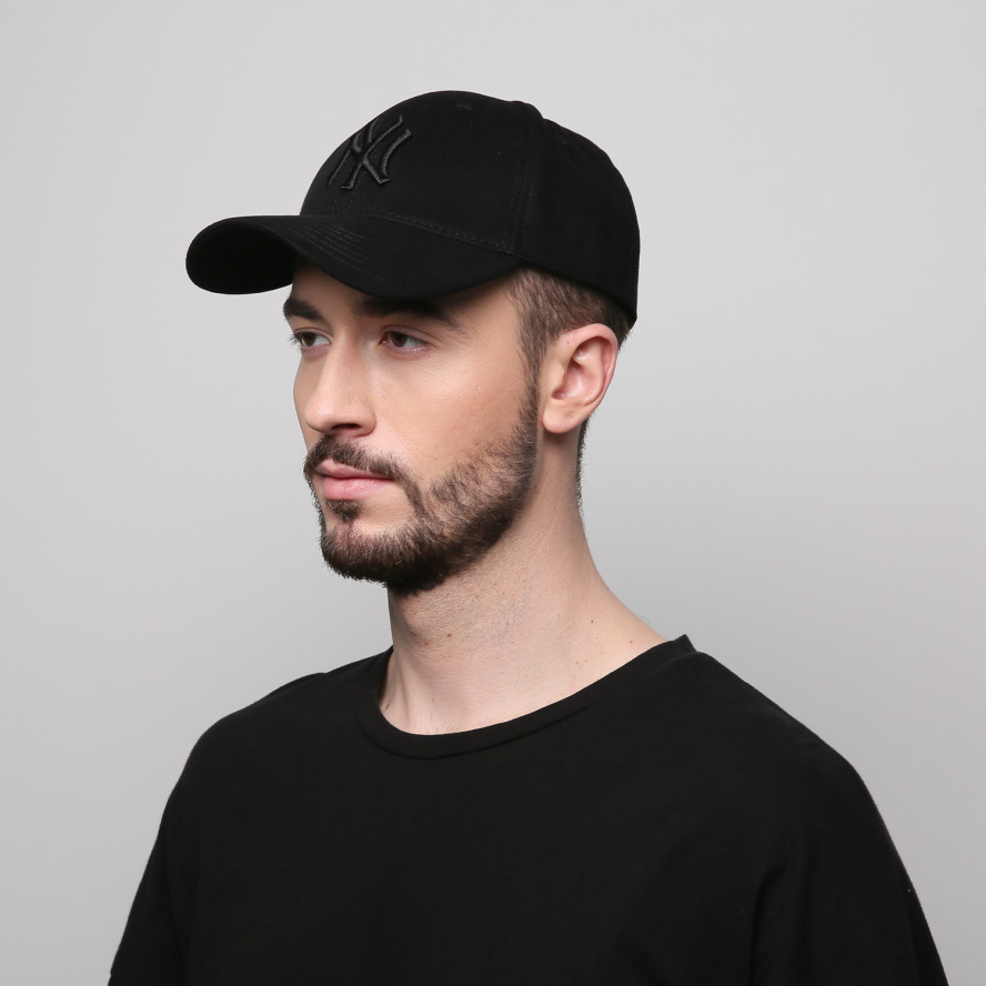 Бейсболка з регулятором чоловіча котон чорна BENNET 420-763, фото 4