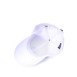Бейсболка з регулятором жіноча котон біла ALEN 431-578, фото 3
