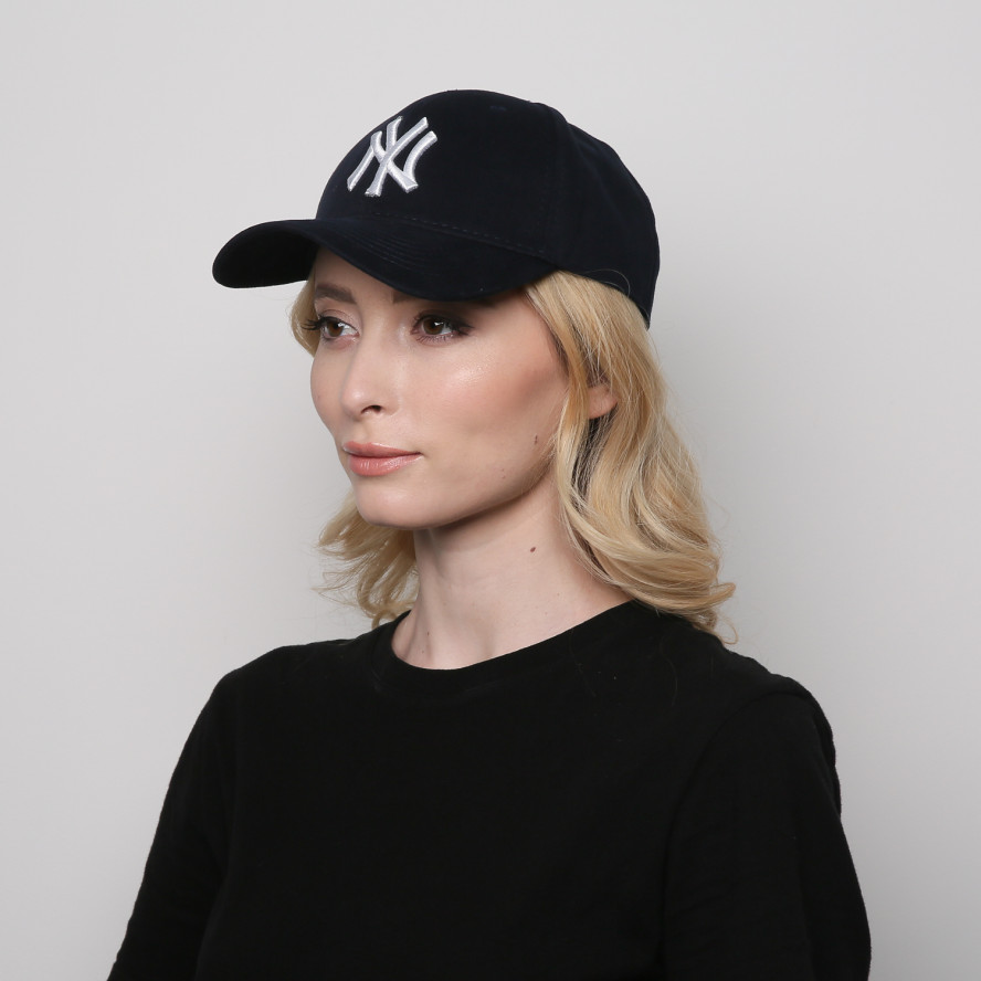 Бейсболка з регулятором жіноча бавовна синя BENNET 641-540, фото 4