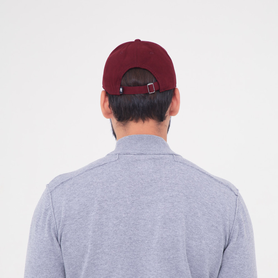 Бейсболка з регулятором чоловіча бавовна бордова BENNET 641-564, фото 6