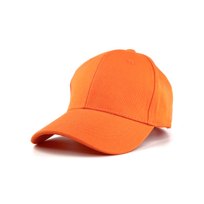 Бейсболка підліткова з регулятором бавовна помаранчева SHIRLEY 899-217