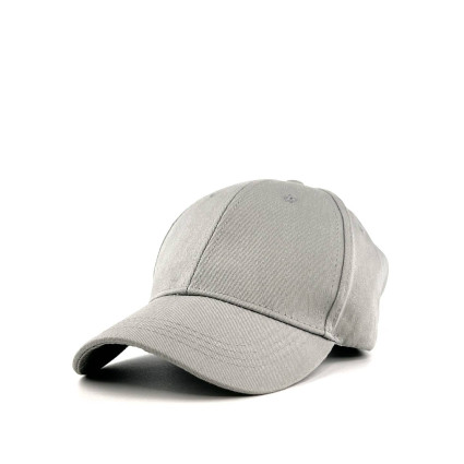 Бейсболка підліткова з регулятором котон сіра SHIRLEY 899-248