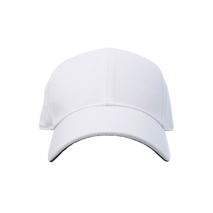Бейсболка з регулятором жіноча котон біла ERIN 931-054, фото 2
