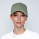 Бейсболка з регулятором жіноча котон хакі ERIN 931-207, фото 5