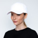 Бейсболка з регулятором жіноча бавовна біла KEROL 112-247, фото 4