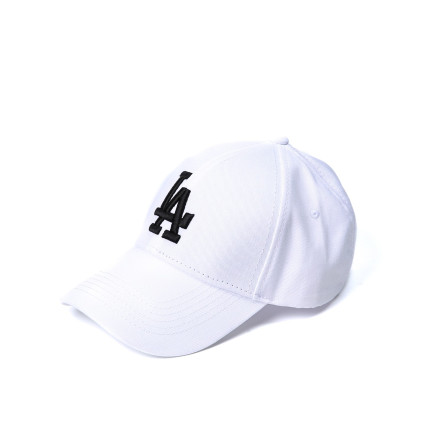 Бейсболка с регулятором мужская коттон белая CLINT 133-426