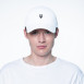Бейсболка з регулятором чоловіча котон біла DARCY 149-304, фото 6