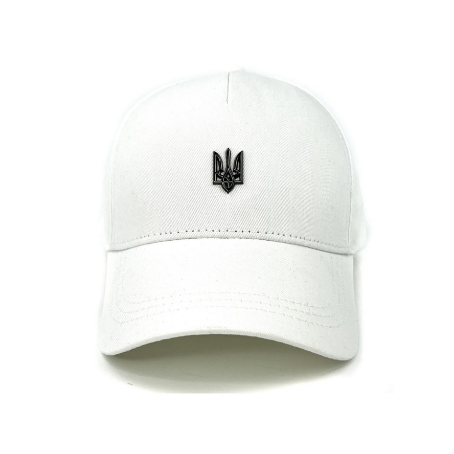 Бейсболка з регулятором чоловіча котон біла DARCY 149-304, фото 2