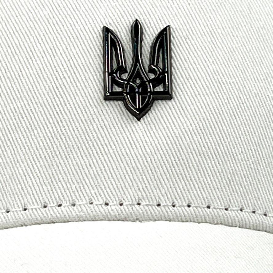 Бейсболка з регулятором чоловіча котон біла DARCY 149-304, фото 4