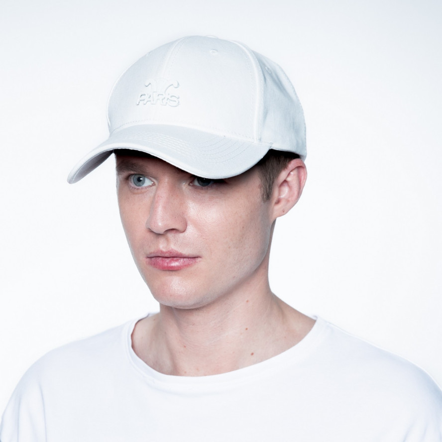 Бейсболка з регулятором чоловіча поліестер біла ALROY 158-993, фото 5