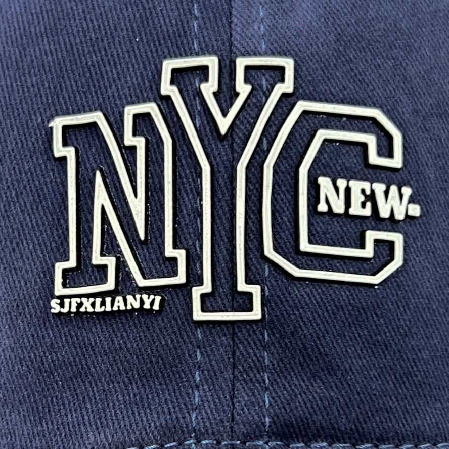 Бейсболка з регулятором жіноча котон синя BLAKE 159-051, фото 4