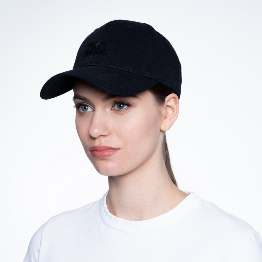 Бейсболка з регулятором поліестер жіноча чорна ALROY 159-082, фото 5