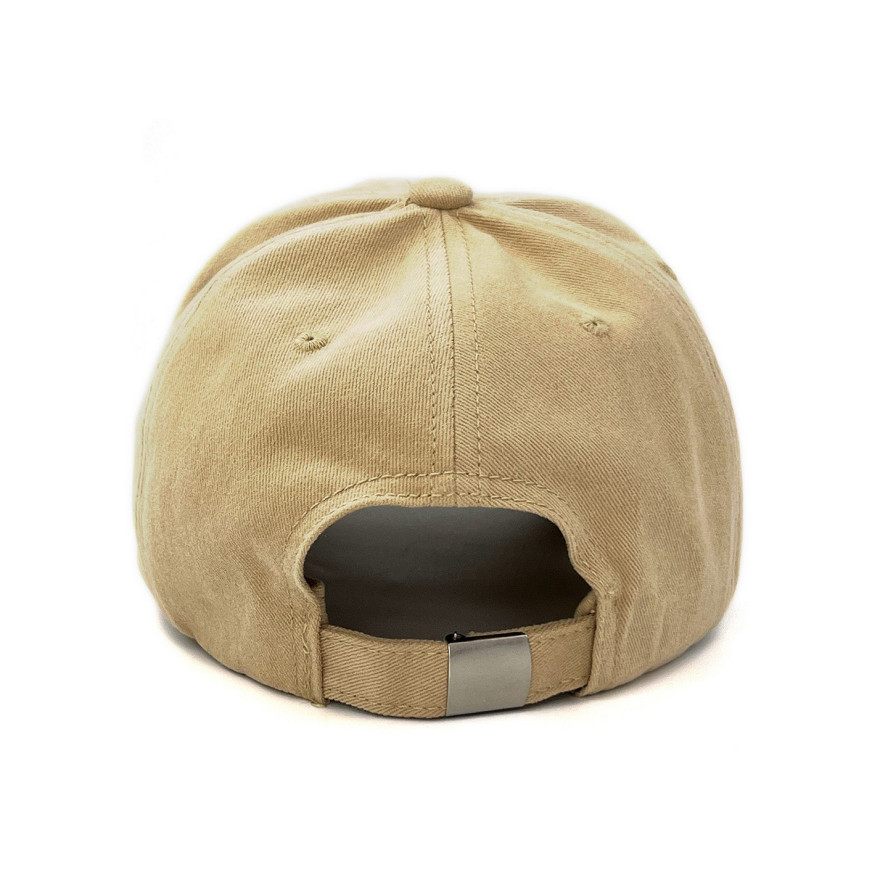Бейсболка з регулятором чоловіча котон бежева GLENN 197-442, фото 3