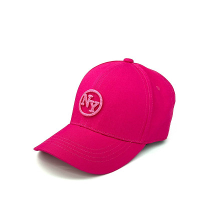 Бейсболка з регулятором жіноча котон рожева LAD 197-558