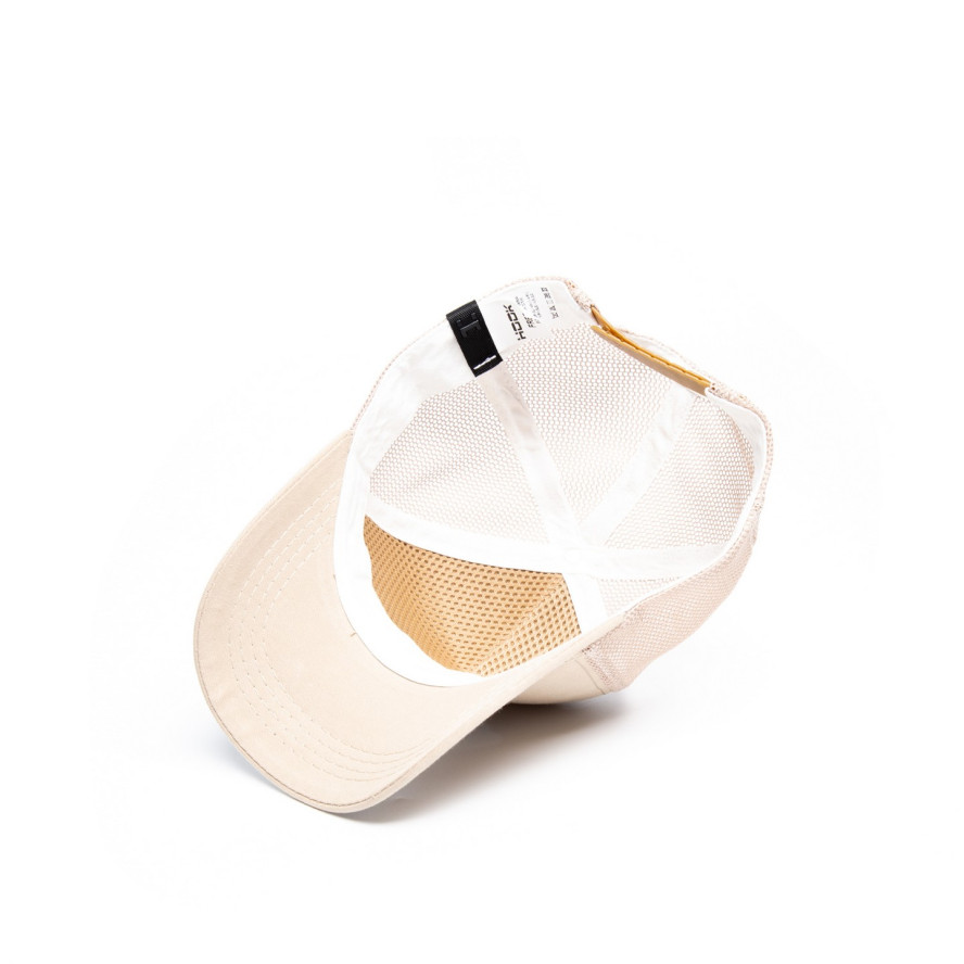 Бейсболка тракер чоловіча бавовна бежева JUDE 222-540, фото 3