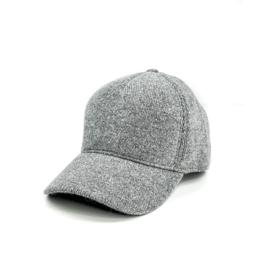 Бейсболка з регулятором жіноча вовна сіра TERENCE 283-763, фото 1