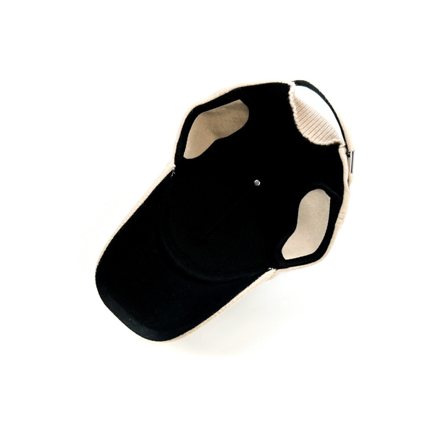 Бейсболка з регулятором і вушками жіноча вовна бежева КЕЙТ 307-711, фото 3