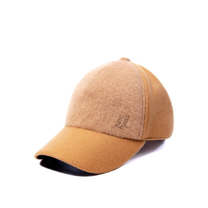 Бейсболка з регулятором і вушками жіноча ангора/кашемір помаранчева КЛАРІС 323-797 Бейсболка з регулятором і вушками жіноча ангора/кашемір помаранчева КЛАРІС 323-797