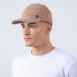 Бейсболка з регулятором чоловіча вельвет бежева ФРЕДА 396-845, фото 4
