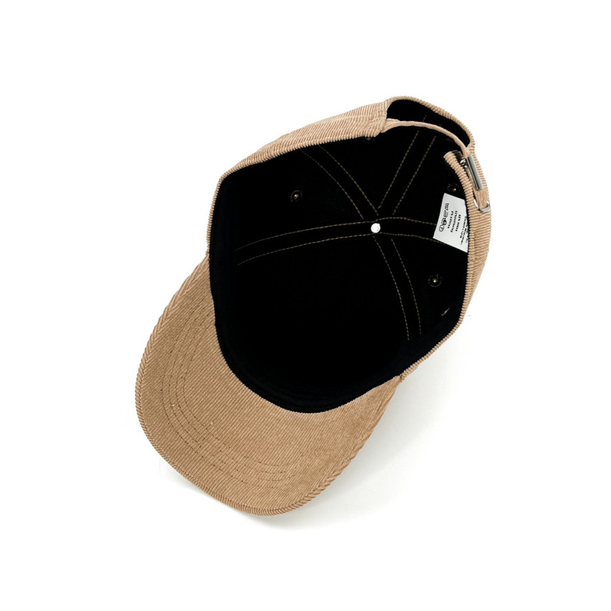 Бейсболка з регулятором жіноча вельвет бежева ФРЕДА 396-845, фото 3