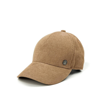 Бейсболка з регулятором жіноча вельвет бежева ФРЕДА 396-845 Бейсболка з регулятором жіноча вельвет бежева ФРЕДА 396-845