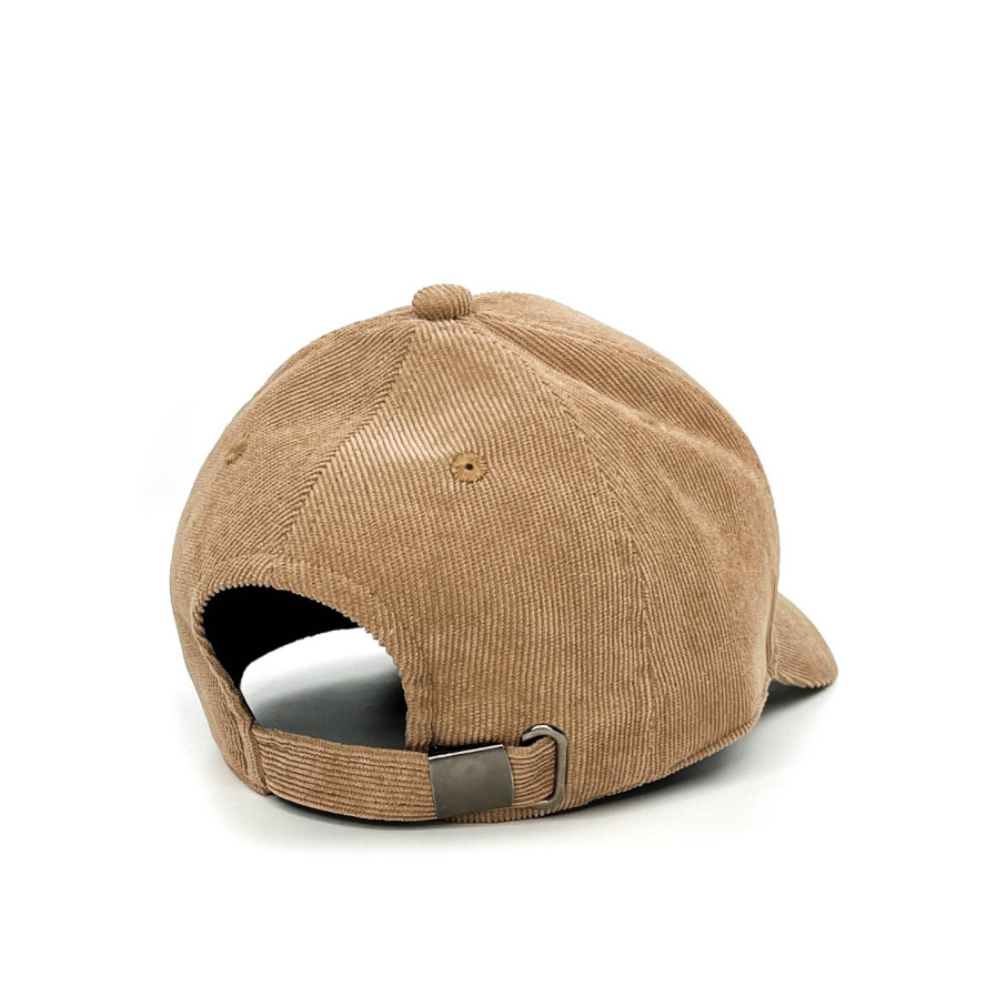 Бейсболка з регулятором жіноча вельвет бежева ФРЕДА 396-845, фото 2