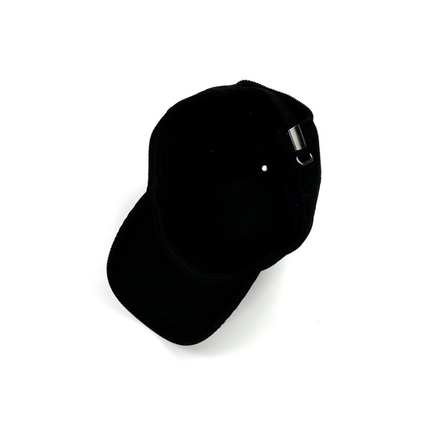 Бейсболка з регулятором жіноча вельвет чорна ФРЕДА 396-852, фото 3