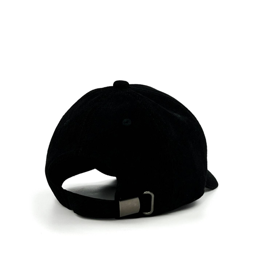 Бейсболка з регулятором жіноча вельвет чорна ФРЕДА 396-852, фото 2