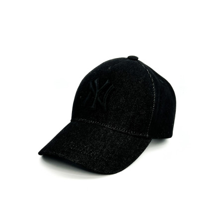 Бейсболка з регулятором жіноча джинс чорна ЛЕНОН 408-982 Бейсболка з регулятором жіноча джинс чорна ЛЕНОН 408-982