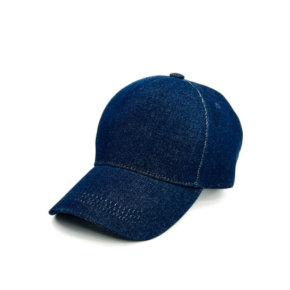 Бейсболка з регулятором жіноча джинс синя ЛОГАН 410-008 Бейсболка з регулятором жіноча джинс синя ЛОГАН 410-008