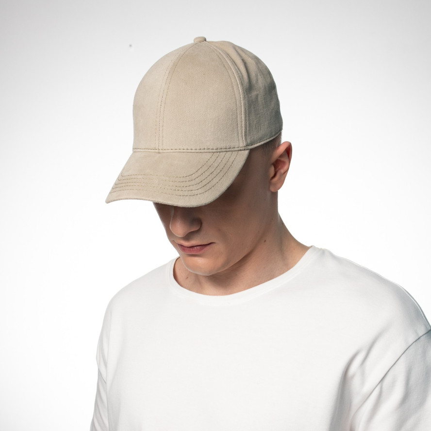 Бейсболка з регулятором чоловіча котон хакі АРДЕН 410-060, фото 4