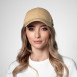 Бейсболка з регулятором жіноча котон бежева МАЕЛЬ 450-158, фото 5