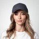 Бейсболка з регулятором жіноча котон сіра МАЕЛЬ 450-189, фото 5