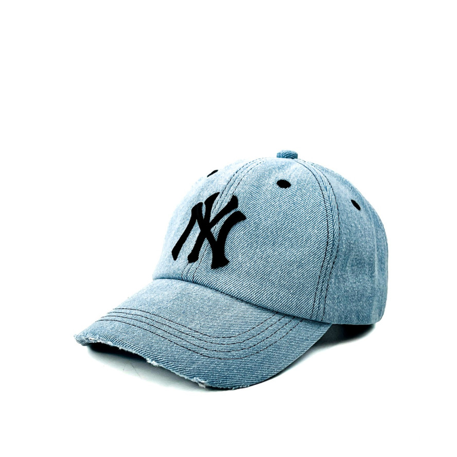 Бейсболка з регулятором чоловіча джинс блакитна ВІСТ 485-570, фото 1
