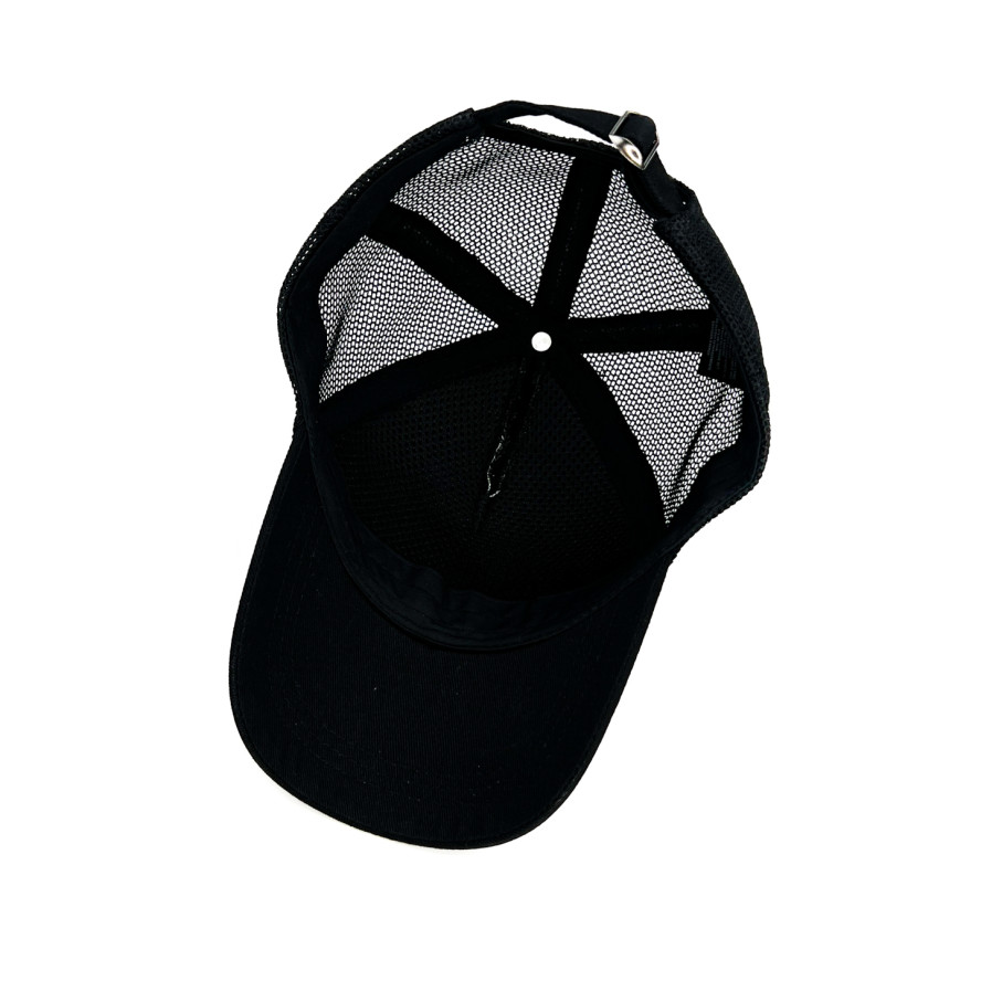 Бейсболка тракер женская коттон черная ХАКОН 516-694, фото 3