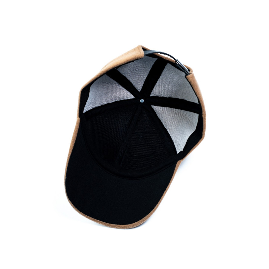 Бейсболка с регулятором женская кашемир бежевая ШЕР 556-249, фото 3