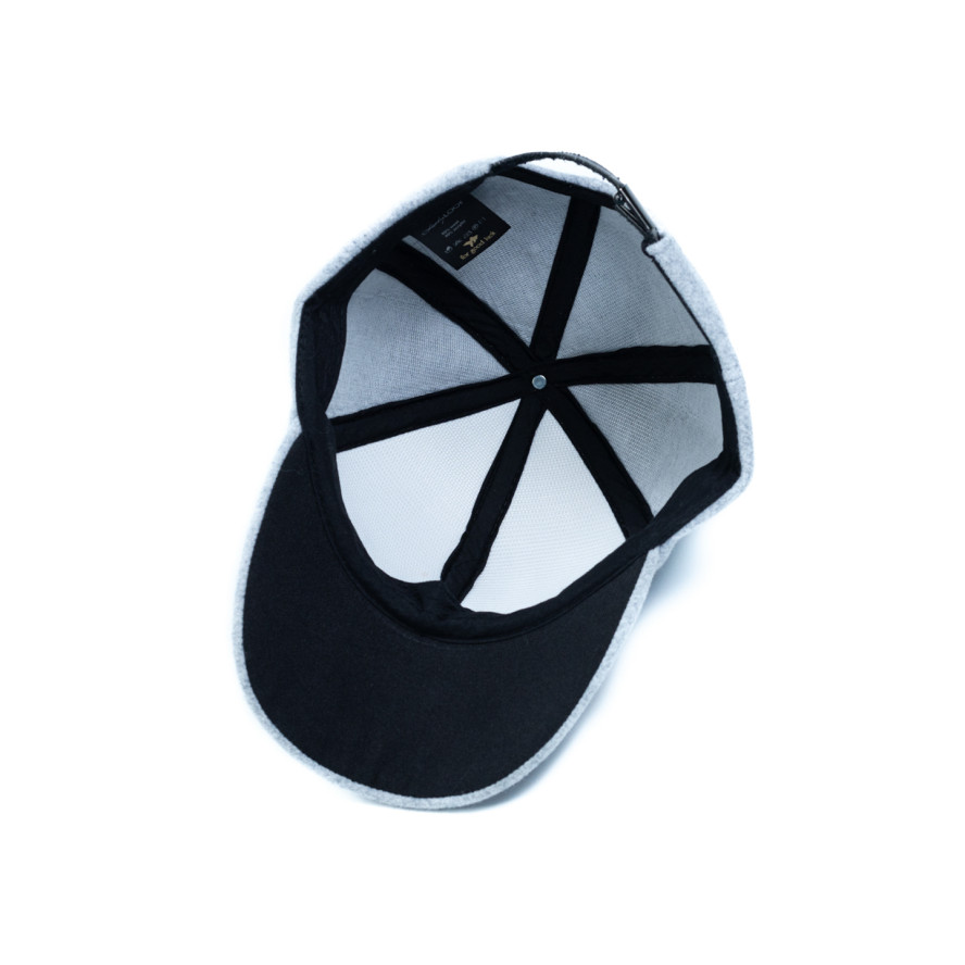 Бейсболка з регулятором жіноча кашемір сіра ШЕР 556-270, фото 3