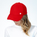 Бейсболка с регулятором женская кашемир красная ШЕР 556-294, фото 4