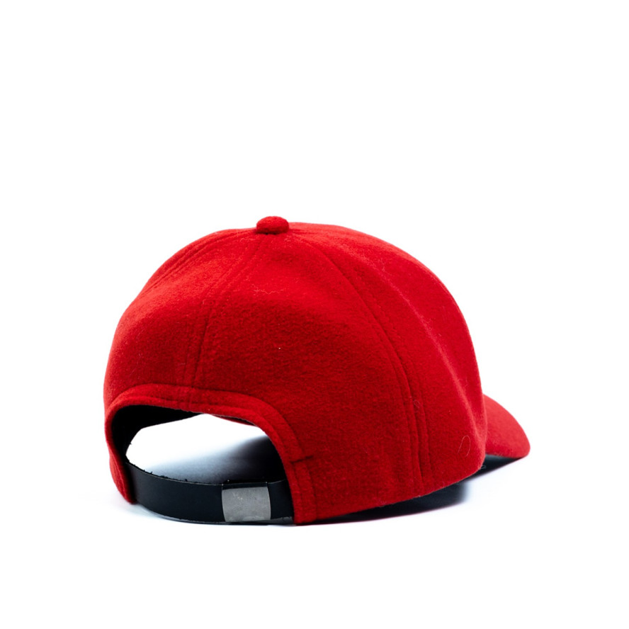 Бейсболка с регулятором женская кашемир красная ШЕР 556-294, фото 2