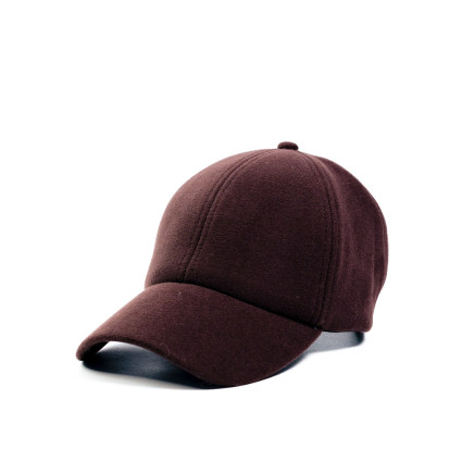 Бейсболка с регулятором мужская кашемир коричневая ШЕР 556-317