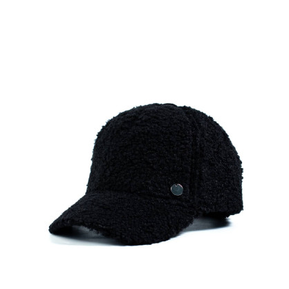 Бейсболка з регулятором жіноча штучне хутро каракуль чорна ДАРИНА 559-752 Бейсболка з регулятором жіноча штучне хутро каракуль чорна ДАРИНА 559-752