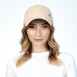 Бейсболка с регулятором женская шерсть бежевая ЭМИЛИЯ 564-176, фото 5